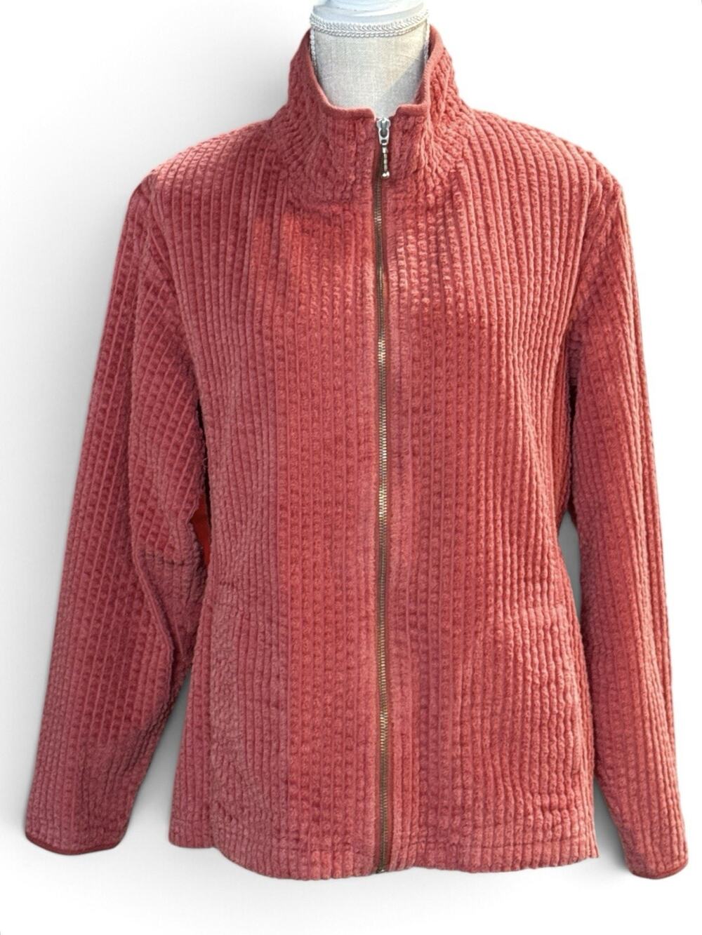 Woolrich Jacket Kinsdale Wide Wale Corduroy Ruby Zip Heritage Cottage Country XL